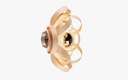 Skipper Small Wall Light - oak wood