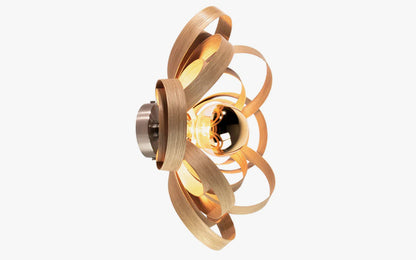 Skipper Small Wall Light - oak wood