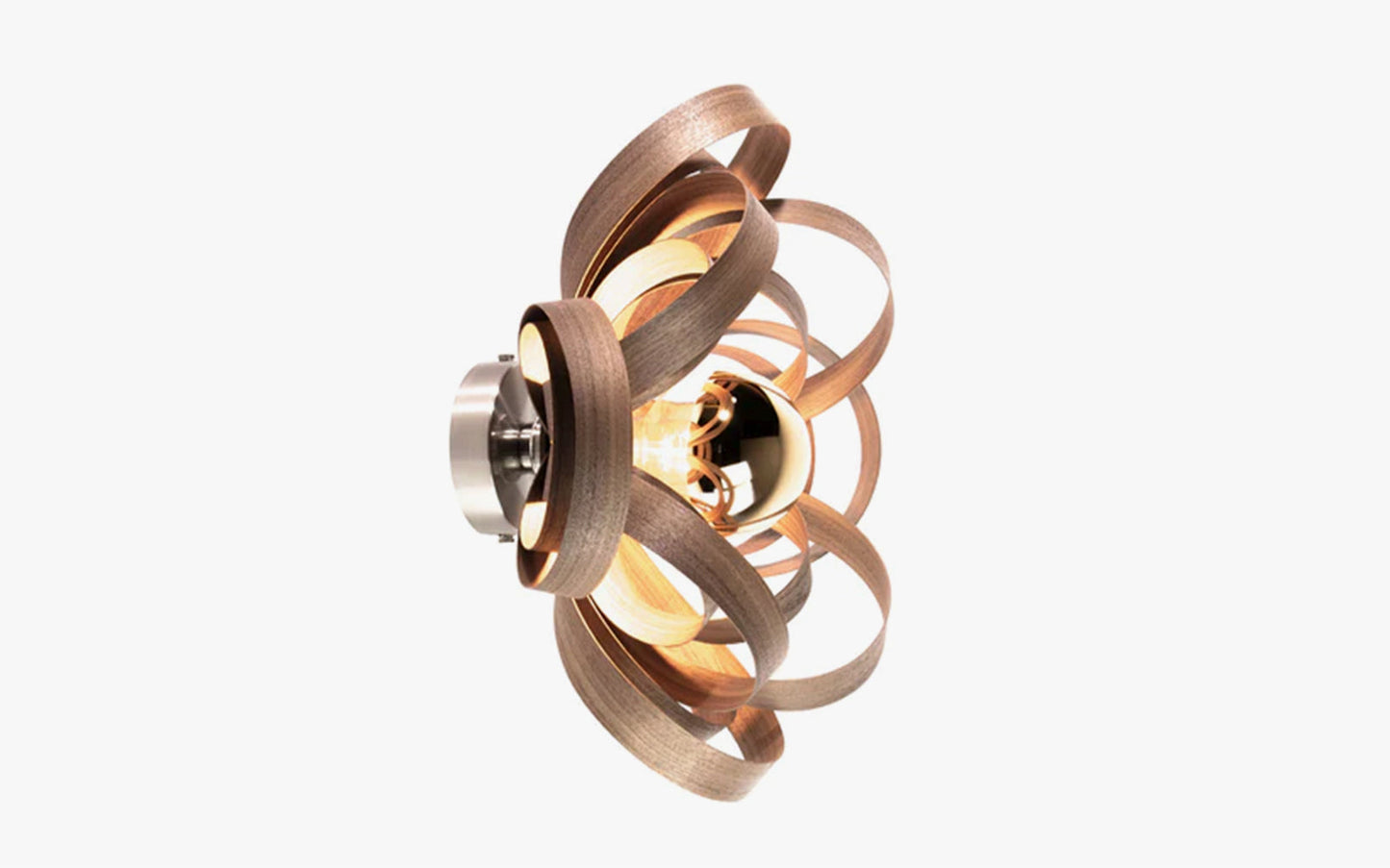 Skipper Small Wall Light - oak wood