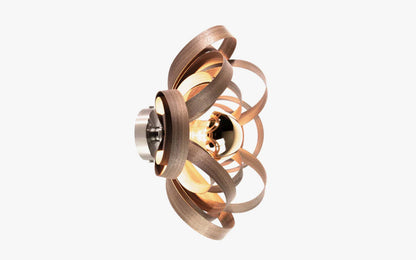 Skipper Small Wall Light - oak wood