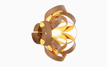 Skipper Wireless Wall Light - oak wood