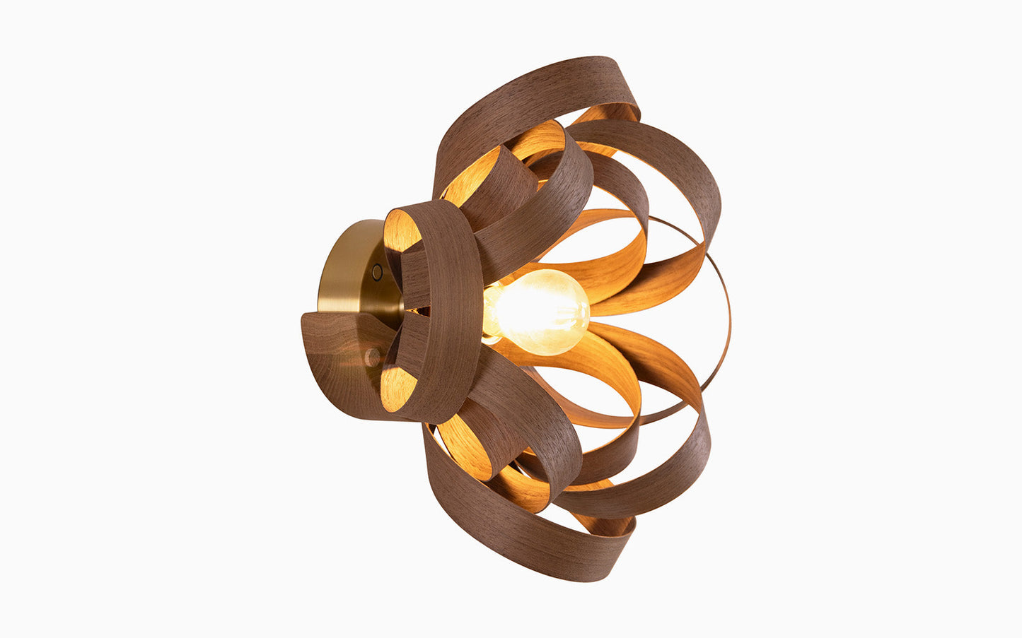 Skipper Wireless Wall Light - oak wood