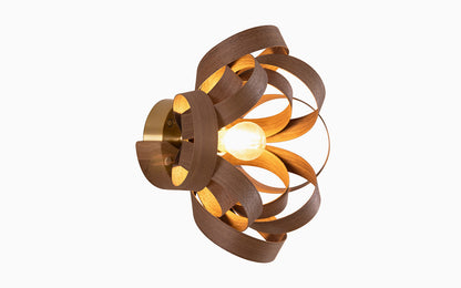 Skipper Wireless Wall Light - oak wood