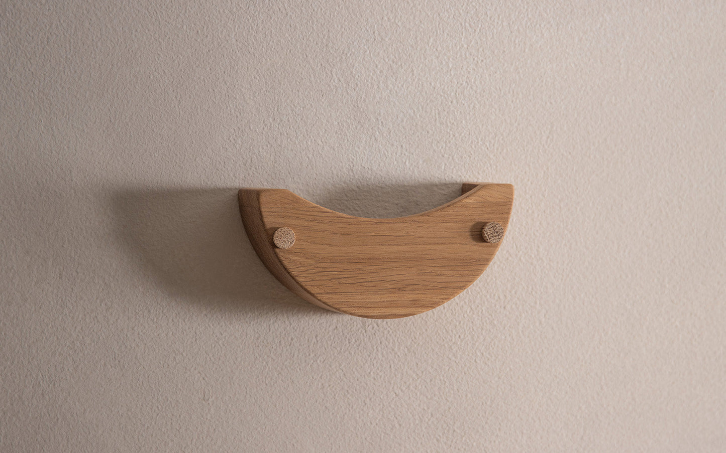 Wireless Wall Light Bracket - oak wood
