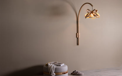 Skipper Small - Tilow Wall Light Large - oak wood