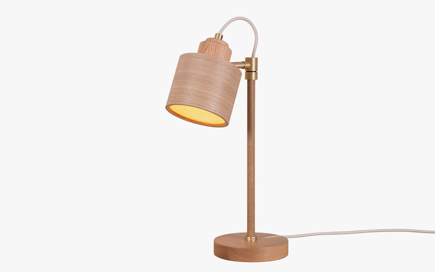 Spire Table Light - oak wood