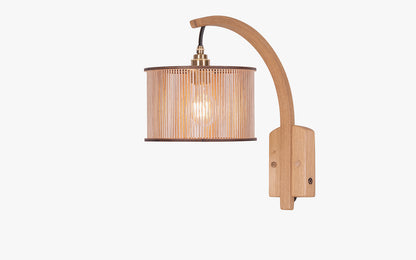 Artus X-Small - Stem Wall Light - oak wood