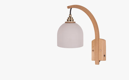 Bue - Stem Wall Light - oak wood