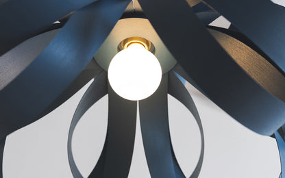 Cove Skipper Pendant - Falmouth Blue - iron