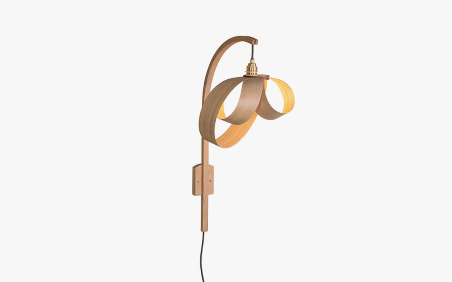 Verso Small - Tilow Wall Light - oak wood