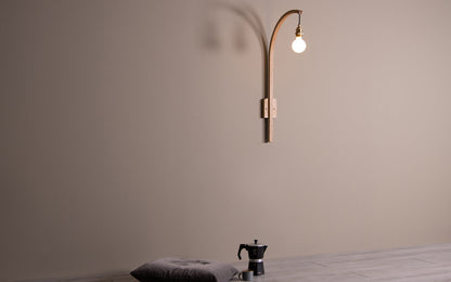 Tilow Wall Light - oak wood