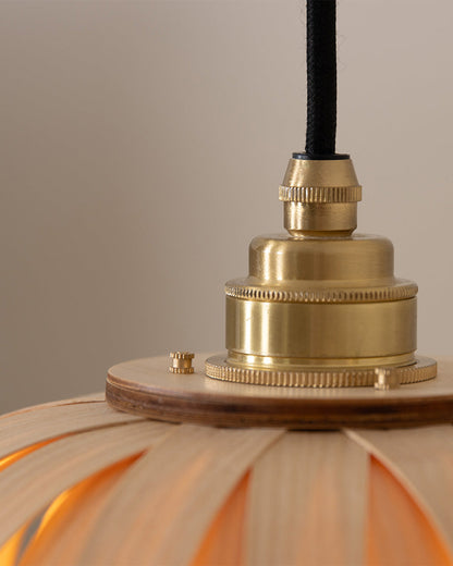 Urchin Pendant X-Small - oak wood