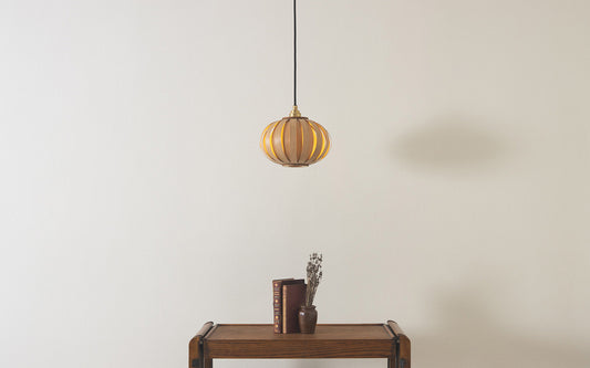 Urchin Pendant X-Small - oak wood