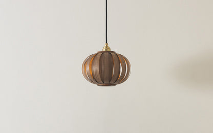 Urchin Pendant X-Small - oak wood