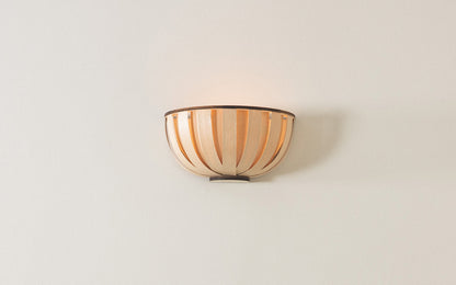 Urchin Wall Uplighter - oak wood