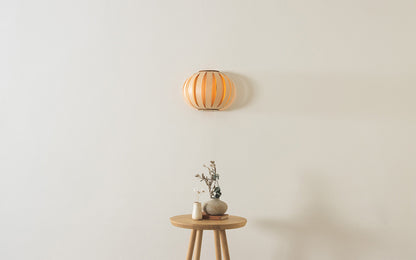 Urchin Wall Light - oak wood