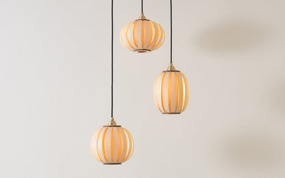 Urchin X-Small Range - Trio Cluster - oak wood