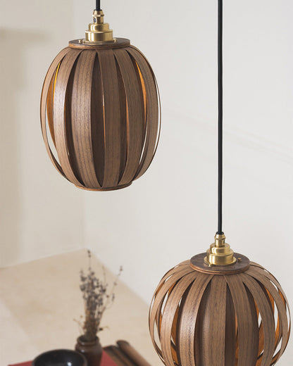 Urchin X-Small Range - Trio Cluster - oak wood