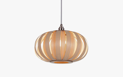 Urchin Pendant Small - oak wood