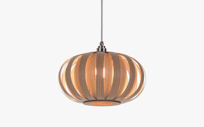 Urchin Pendant Small - oak wood