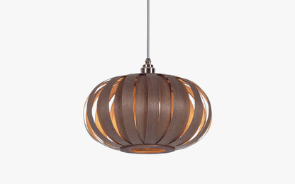 Urchin Pendant Small - oak wood