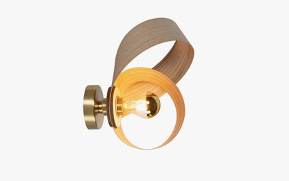 Verso Wall Light - wood