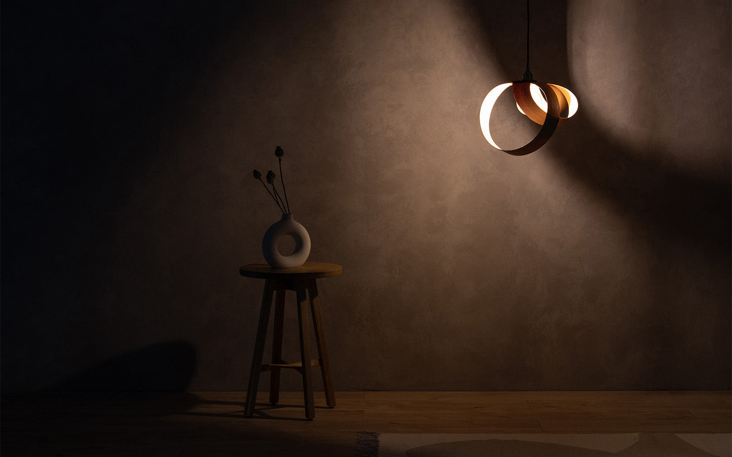 Verso Pendant Small - wood