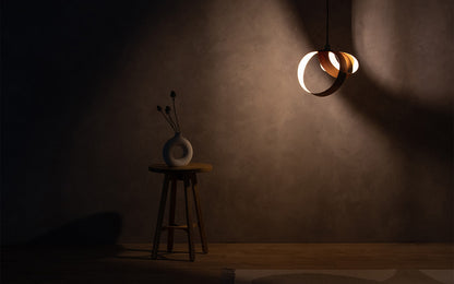 Verso Pendant Small - wood