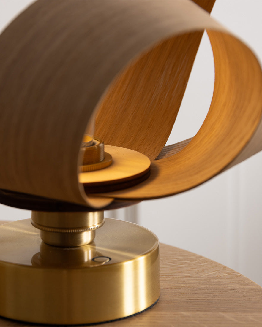 Verso Portable Table Light - wood