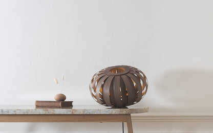 Urchin Table Light - oak wood
