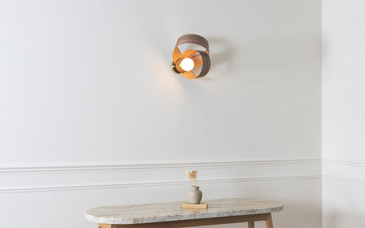 Verso Wall Light - wood